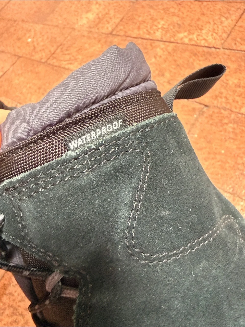 The North Face Kids Black/Gray Snow Boots
